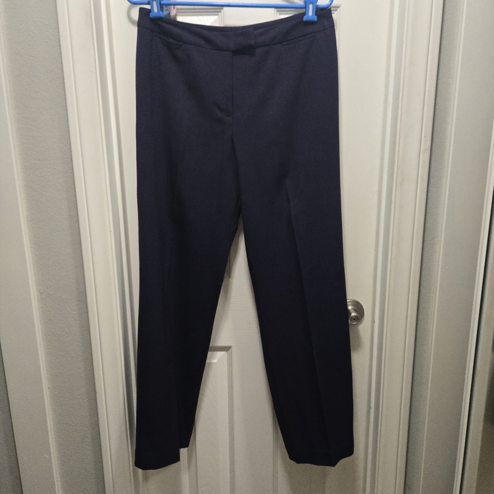 Pendleton Vintage Dark Blue/violet Women's Straight Leg Pants Size 10